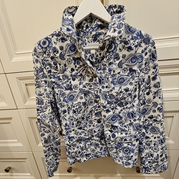Ladies summer cotton jacket - Picture 1 of 5